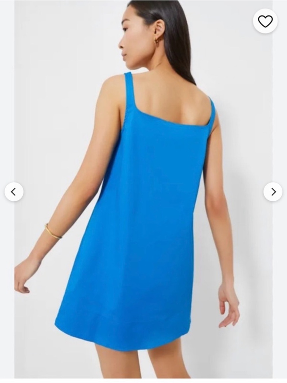 Pomander Place Cobalt Blue Square Neck Mini Dress - Picture 3 of 7